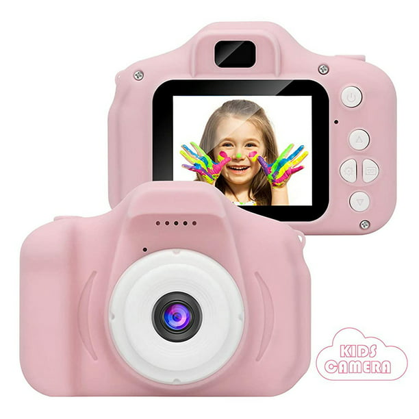 Compre X2C 2.0 Pulgadas Cámara Digital Para Niños 1080p Juego de Fotos  Video Cámara Infantil Con Batería de 400 Mah - Rosado en China
