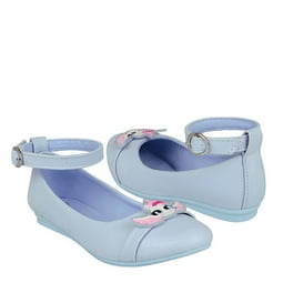Disney niñas tacones altos primavera nuevos zapatos de cristal para niños  zapatos de cuero de baile niñas pequeñas frozen elsa solo shoes35-Insole  22CM Gao Jinjia LED