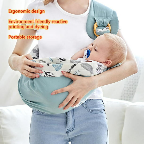 Almohada de lactancia para lactancia materna | Práctico bolsillo para  biberón | Correa ajustable para hombros y cintura | Valla de seguridad |  Apoya a