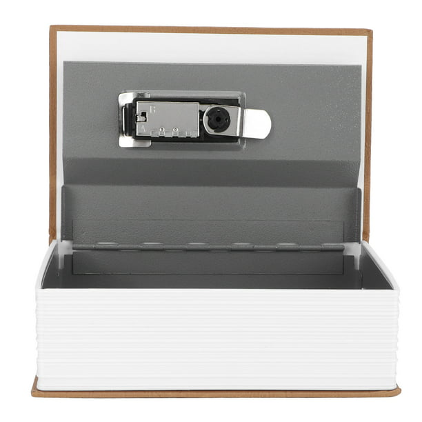 Caja de Seguridad en Forma de Libro, Ohuhu Caja Fuerte Camufladas con  Cerradura con Combinación, Caja Fuerte Libro Caja de Seguridad Portátil  para Dinero en Efectivo, Joyas y Llaves : : Bricolaje