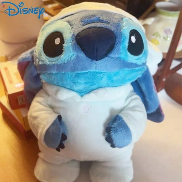Disney-muñeco de peluche de Lilo & Stitch para niños, juguete de