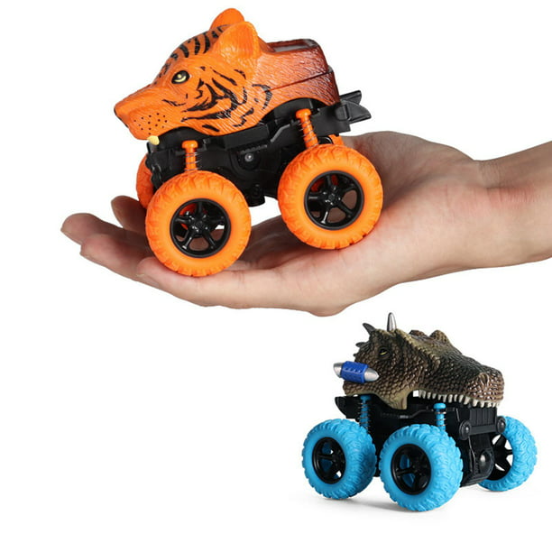 Coche de juguete modelo S de aleación de coches tire hacia atrás vehículos  escala 1/32 juguetes de coche para niños pequeños (azul)