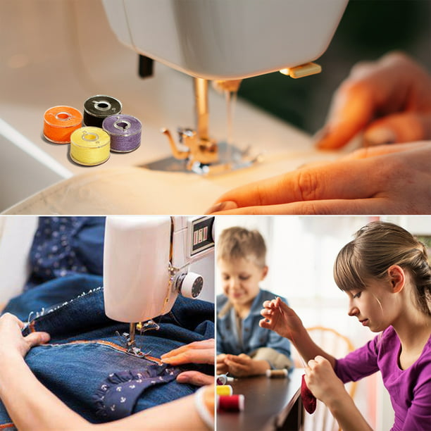 Injueey Soporte de hilo, costura de bordado, artesanía, hilo para acolchar, bobinas  para máquina de coser, alambre portátil, bobinadora de De coser tipo 3  Injueey HA073330-03
