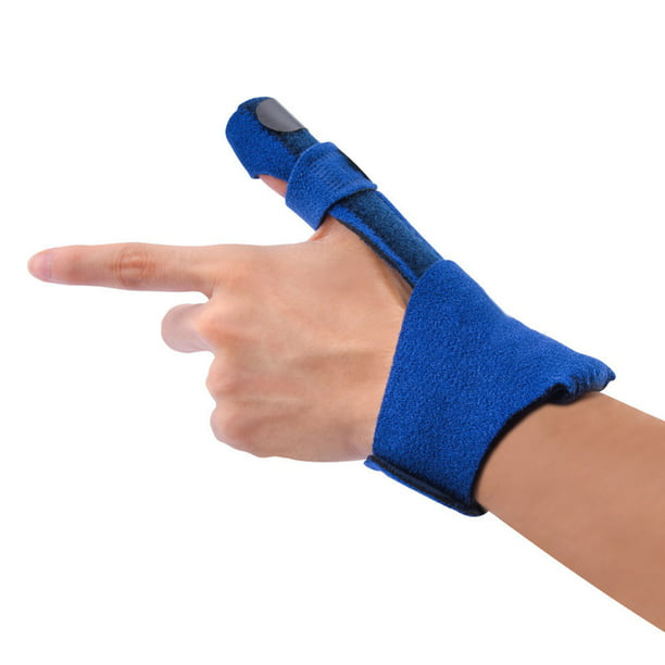 Inmovilizador de férula para dedos de primeros auxilios Soporte de cintura  Ndcxsfigh ajustable para pulgar médico