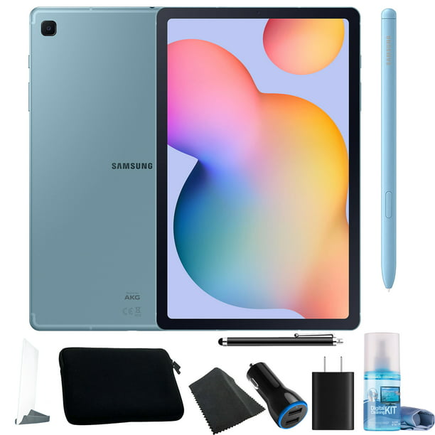 Samsung Galaxy Tab S6 Lite (2022) 10.4 64GB Wi-Fi - Azul Angora con Funda  con Cremallera, Soporte para Tableta, Adaptadores de Pared/Auto y Kit de  Limpieza 6ave SM-P613NZBAXAR_AG1_G1