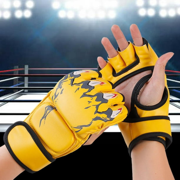 Guantes MMA, guantes de medio , protector de manos, guantes de