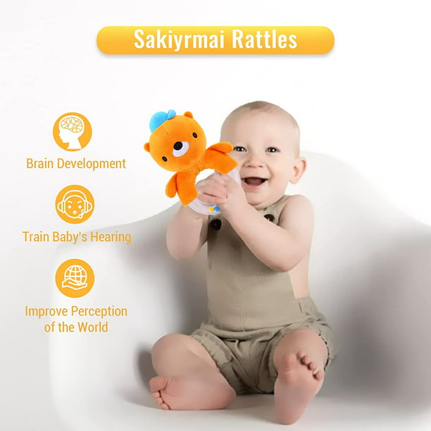 juguetes para bebés, adecuados para 0, 3, 6, 9, 12 meses, sonajero para  bebés, juguetes blandos para bebés, niños pequeños, recién nacidos TUNC  Sencillez