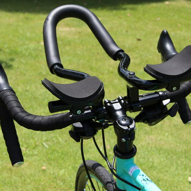 Toddmomy 2 pares de accesorios para cochecito de bicicleta de grava,  accesorios de ciclismo negro para bicicleta ajustable, accesorios de  bicicleta de