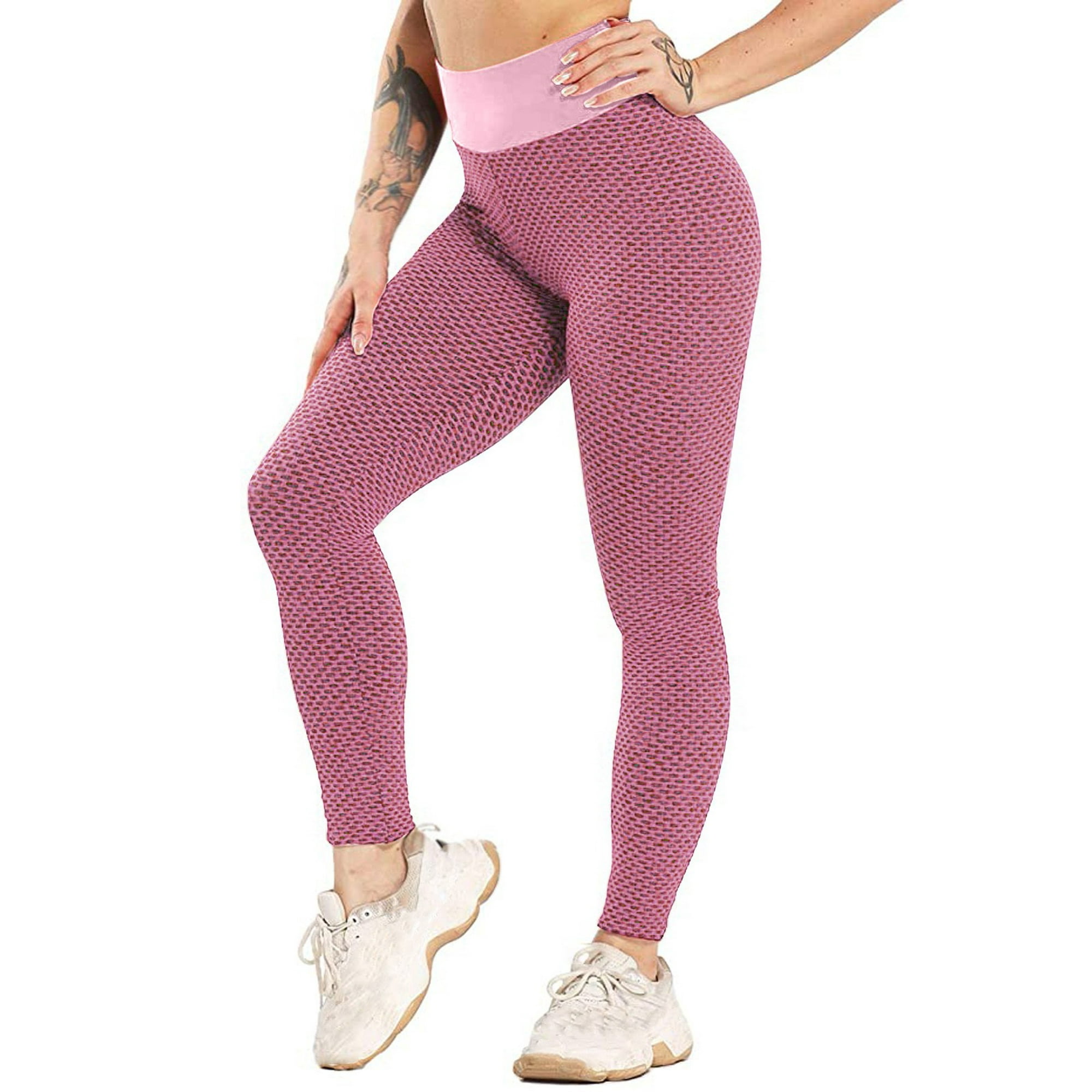 Leggings de yoga elásticos de moda para mujer Fitness Running Gym  Pantalones Active Pants Pompotops ulkah943956