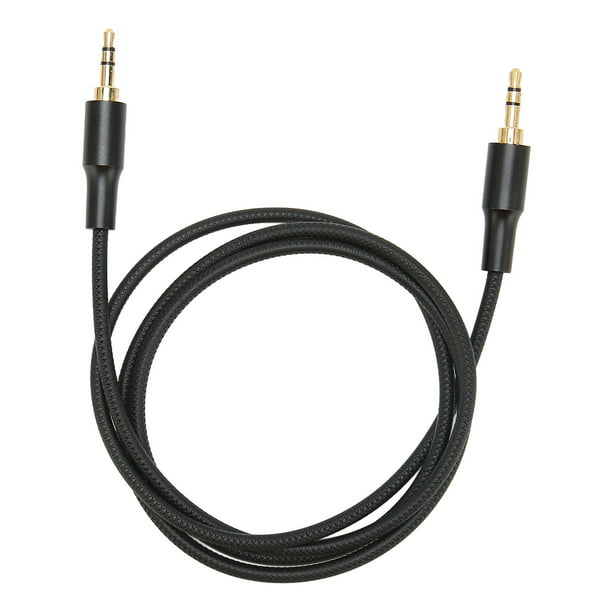 TalkWorks - Cable auxiliar, cable de audio de 3.5 mm para automóvil  (paquete de 2 unidades), adaptador de extensión de cable auxiliar, conector  macho