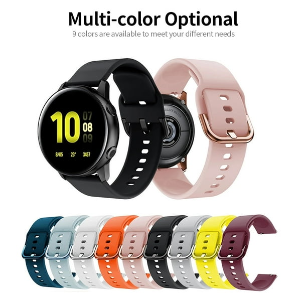Correa Compatible Con Xiaomi Mi Watch Color Negro Hebilla 22mm. GENERICO