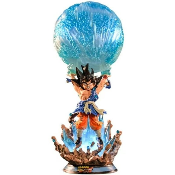 figura de dragon ball z gt goku de 50cm estatua de anime modelo de colección juguete para niños decoración de navidad regalo para niños gong bohan led