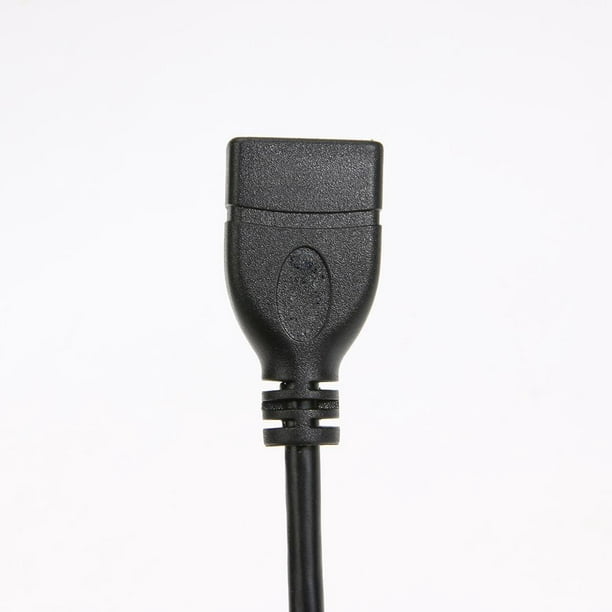 Micro HDMI-compatible Macho a HDMI-compatible Hembra Adaptador Conector  Cable Corto 17cm WDOplteas Para estrenar