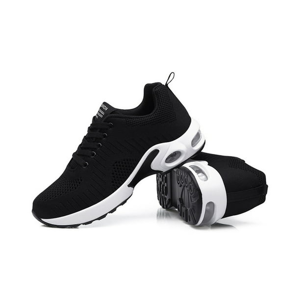 FLOWING PLUME Zapatillas Deportivas Mujer Impermeables Ligero Zapatos para  Correr Transpirables Casual Gimnasio Sneaker (Blanco Negro,36EU) :  : Moda