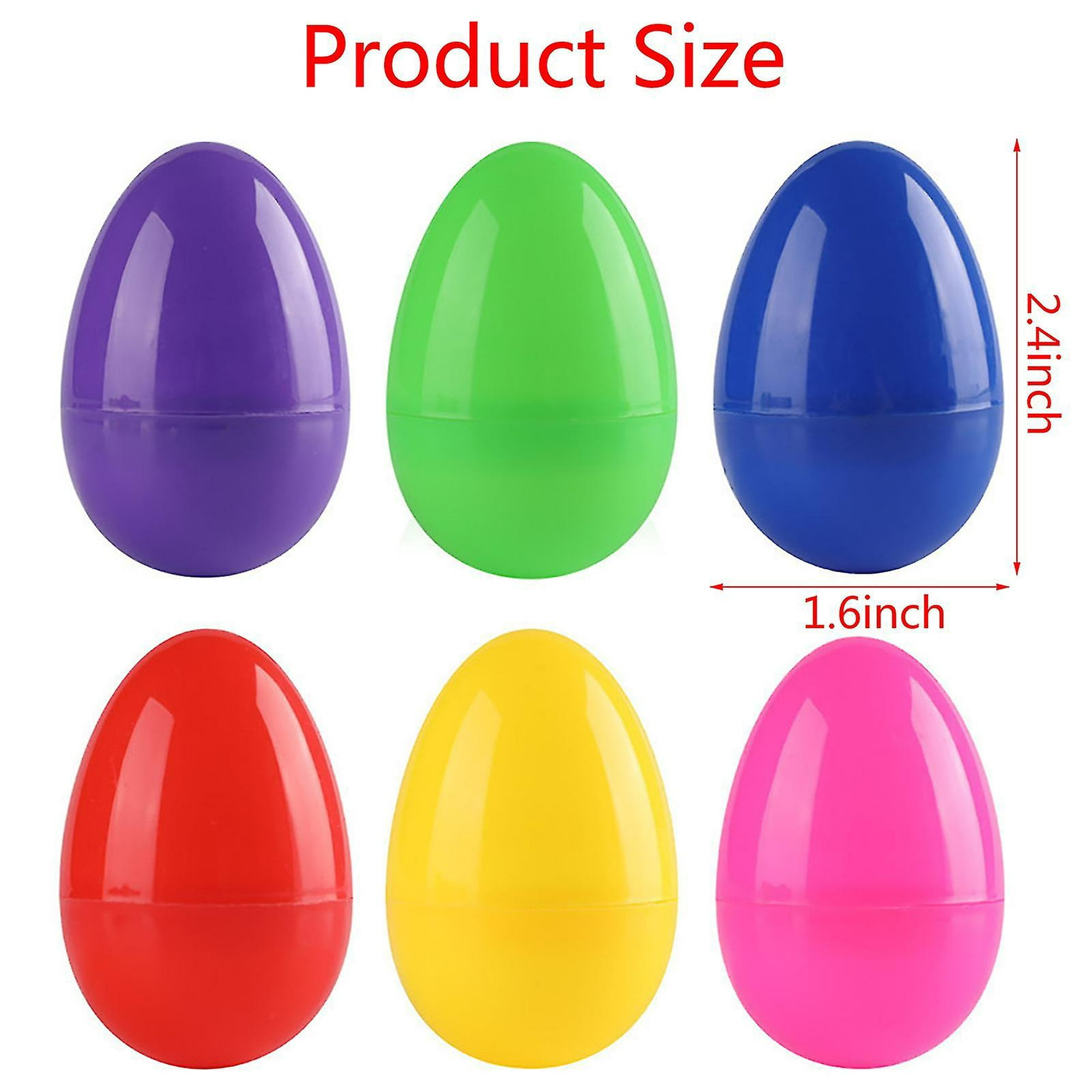 Huevos de plástico para manualidades, ideal Pascua, venta online.