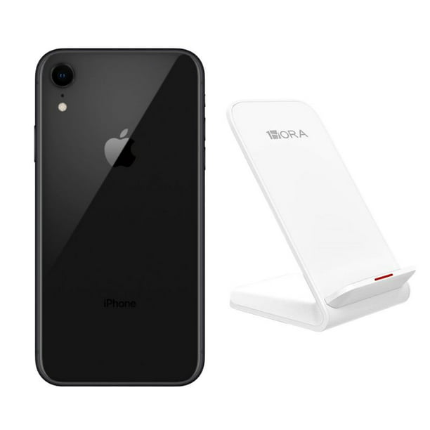 Celular iPhone XR Reacondicionado 64gb Negro + Base Cargador Apple iPhone XR