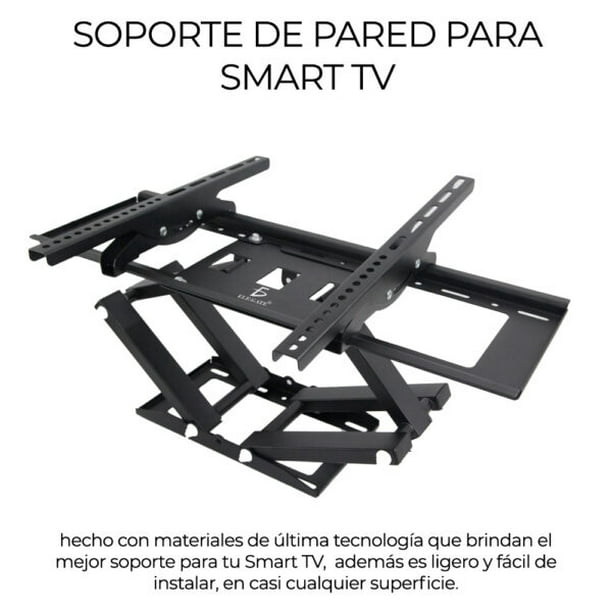 SOPORTE DE PARED PARA TV ARTICULADO 40 A 75 PULGADAS NEGRO MACFORMET | The  Home Depot México