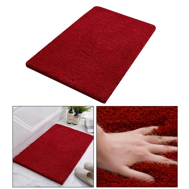 Alfombrillas de puerta, Alfombrillas absorbentes, Aseos para el hogar,  Baños, Alfombras antideslizantes, Alfombras para puertas de entrada a la  casa, Alfombra de baño Mullh Fluffy