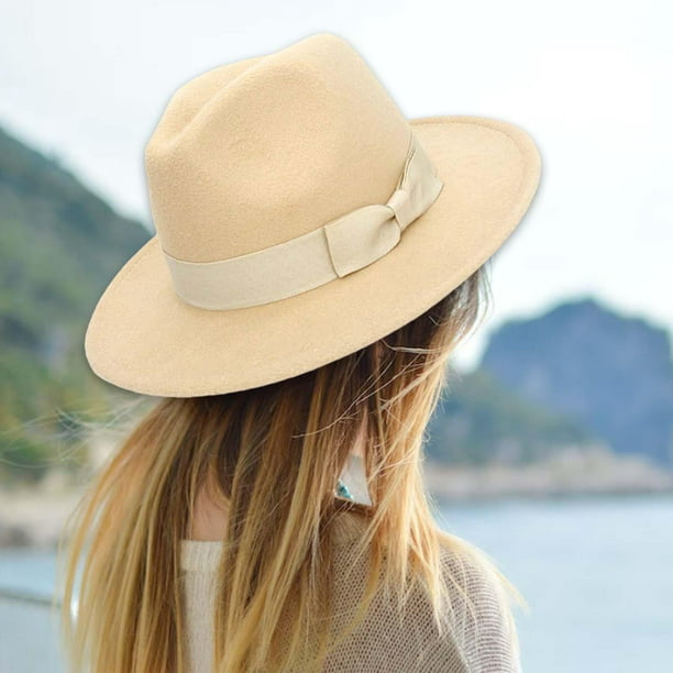 Sombrero para el sol de unisex Accesorios para fotos Visera para el sol  Sombrero para el Sombreros de Panamá clásicos , beige Macarena Sombrero de