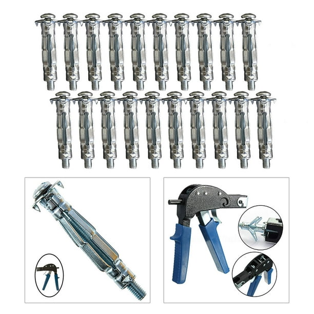 Anclaje de pared hueco adecuado para fijaciones de cavidades 6x52