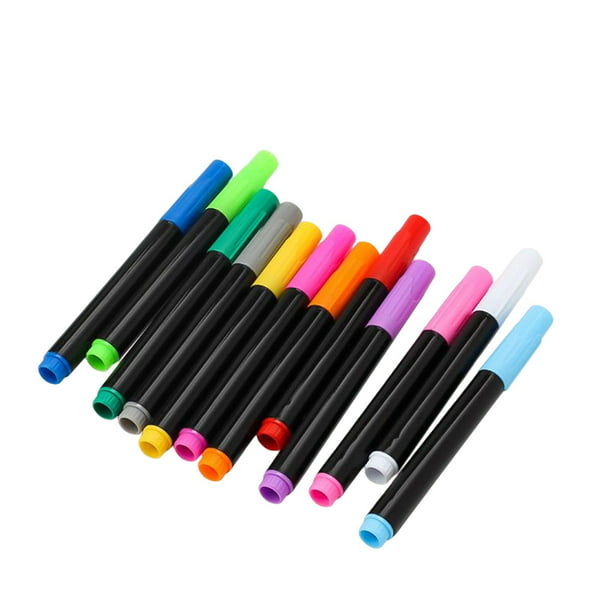 de marcadores de tiza de 12 colores, bolígrafo de pizarra de escritura a  mano de borrado en húmedo, perfecl Marcador de tiza líquida