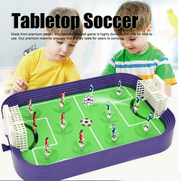 Tradineur - Futbolín de juguete - Fabricación en metal y plástico - Ideal  para pasar el rato con tus amigos y demostrar quien es