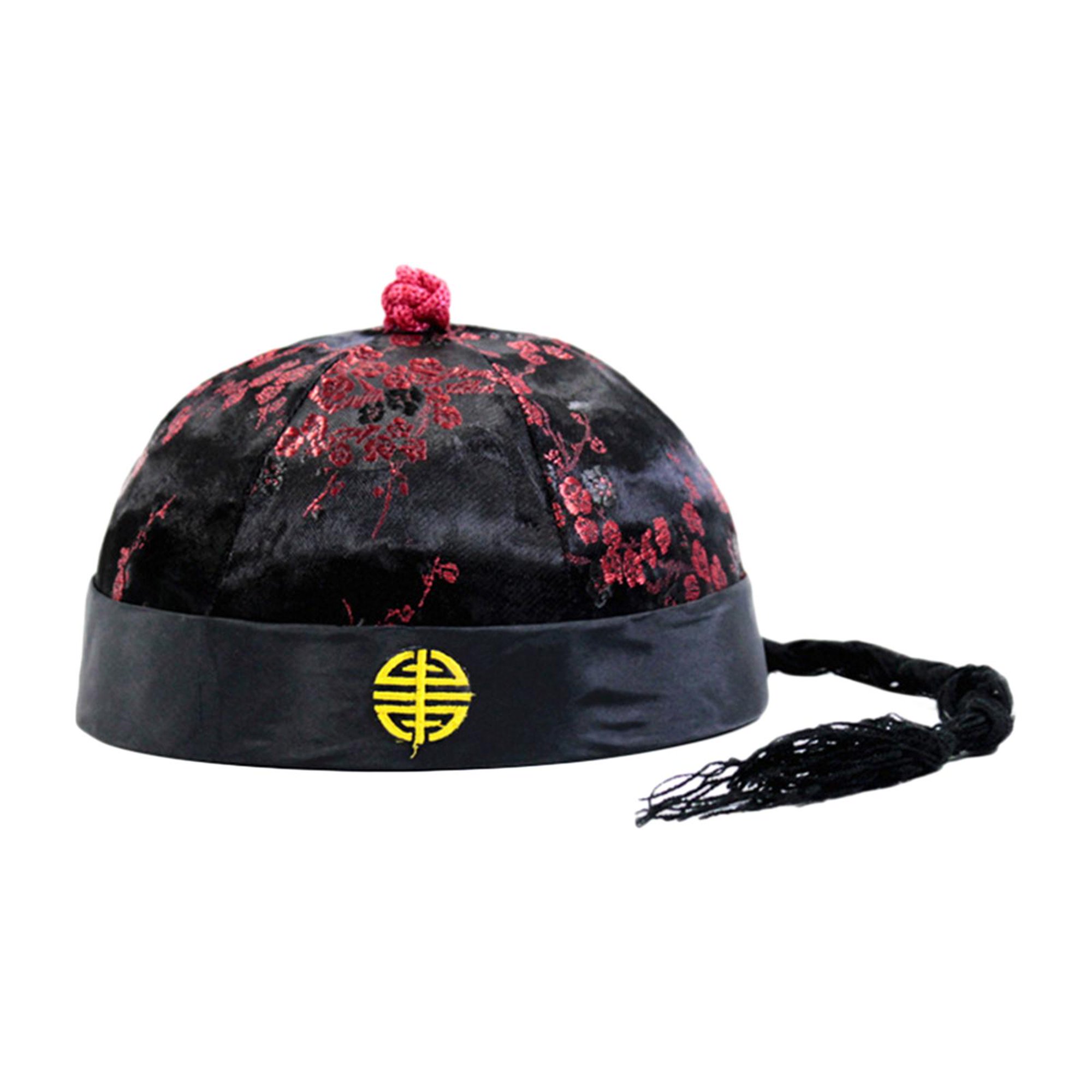 Gorro Sombrero Chino Oriental Adulto Complemento de Disfraz Para Carnaval -  AliExpress