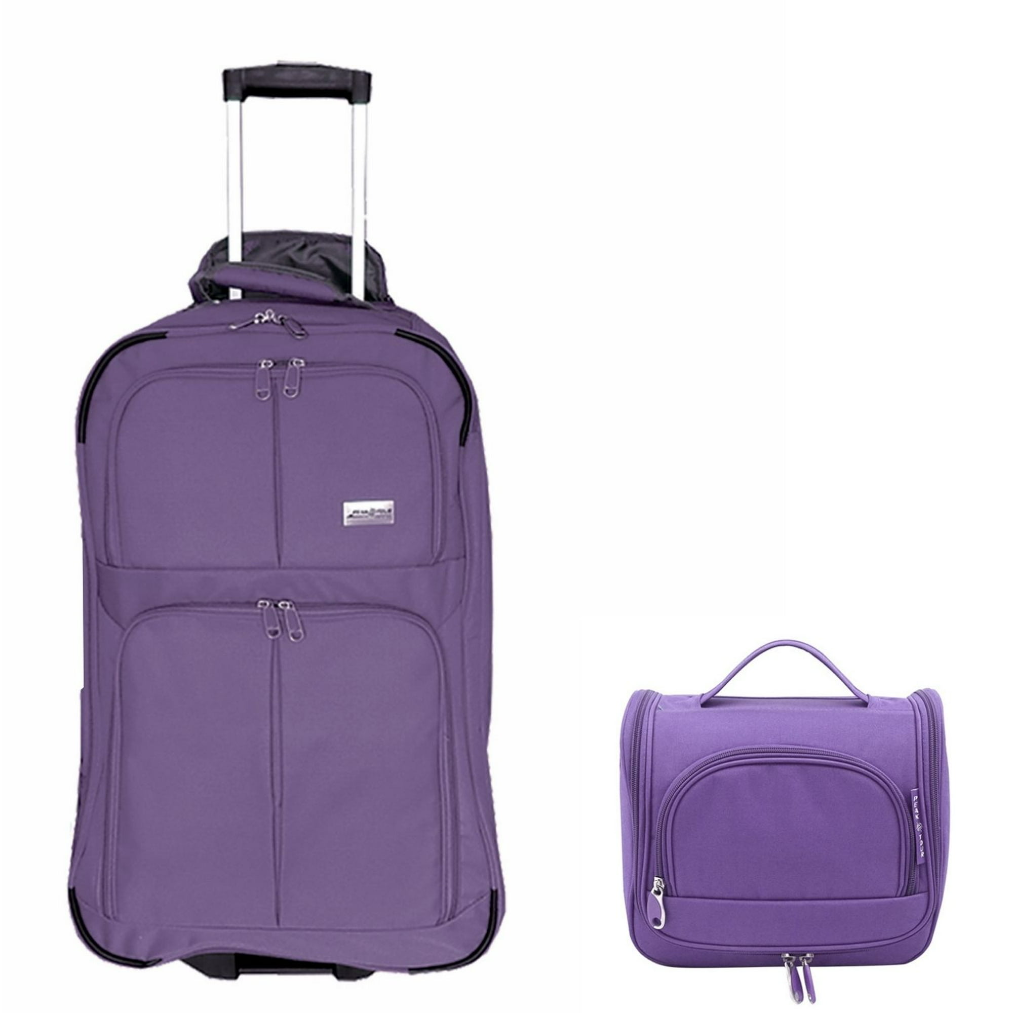 Set Maleta y Neceser Estambul Peak Tour 19 y 9 Morado