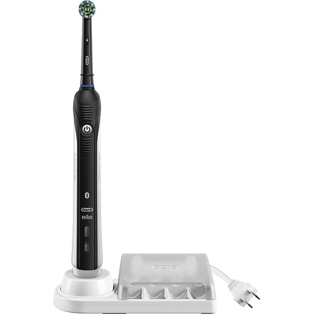  Oral-B Smart 3000 - Cepillo de dientes eléctrico con  conectividad Bluetooth, color negro : Salud y Hogar