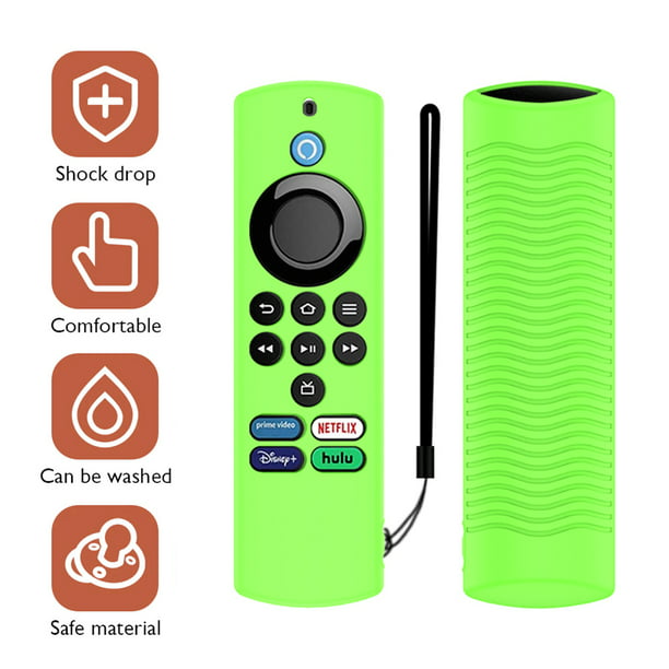 Funda protectora para mando a distancia Protector de piel desmontable para  Kuymtek  Fire TV Stick Lite Alexa Voice Remote Lite de 2 ª generación