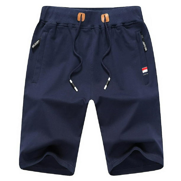Pantalones cortos de verano para hombre 2022 Bermudas casuales de algodón  Negro Hombres Bañadores Ho esquí