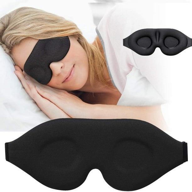 Antifaz para dormir para hombres y mujeres - Máscara 3D - Cómodo antifaz  refrescante para dormir TUNC Sencillez