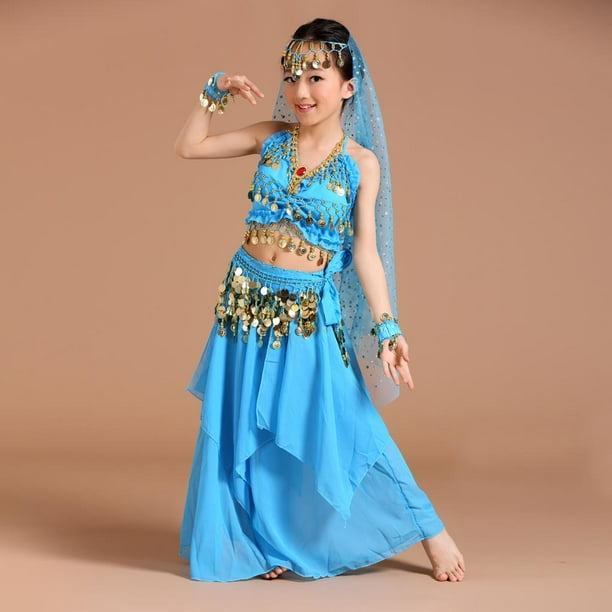 Disfraz de danza del vientre de Bollywood para mujer, vestidos