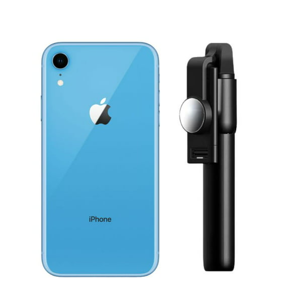 Celular iPhone XR Reacondicionado 64gb Azul + Bastón Bluetooth Apple iPhone  XR