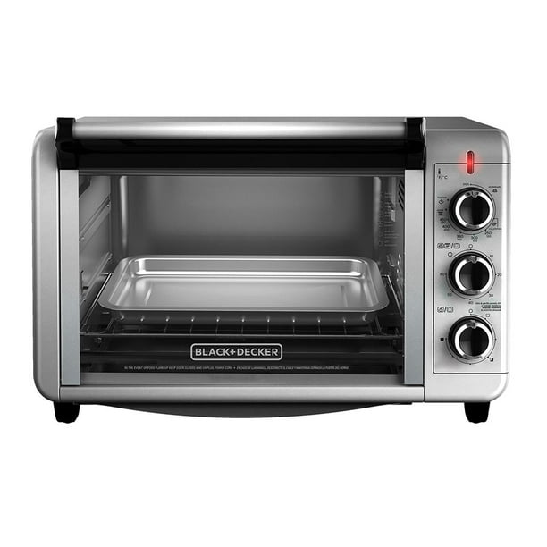 Horno Tostador Black+Decker/ 6 Rebanadas/ Gris