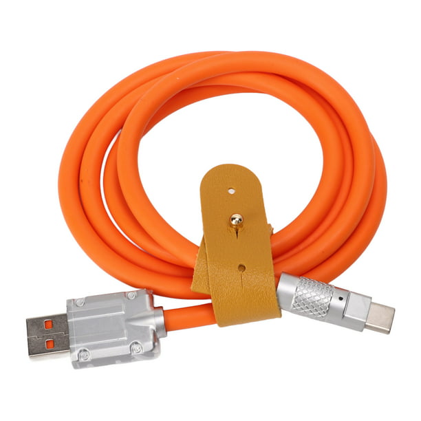 Cable de datos USB-Tipo C Carga rápida 5A para dispositivos móviles  GENERICO