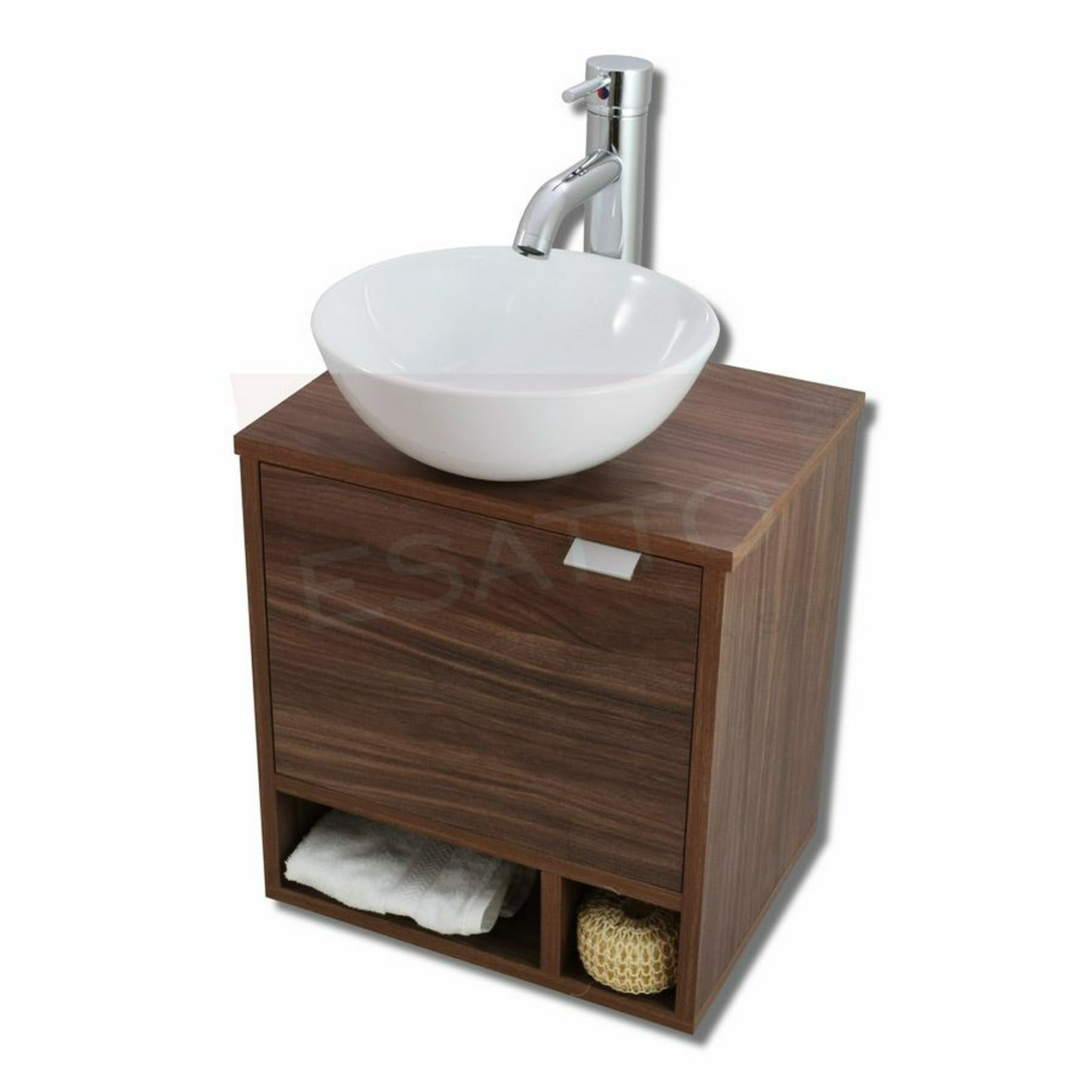 Esatto® mueble para baño dcnb klein con lavabo, llave y desagües esatto dcnb klein