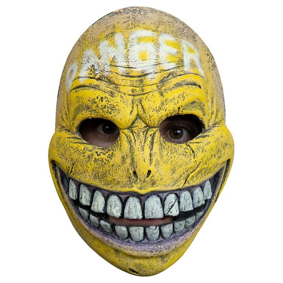 máscara danger smiley glow in the dark ghoulish productions halloween