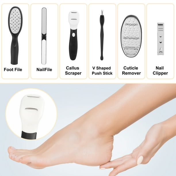 Unique Bargains 1 Set Foot File Removes Dead Skin Pedicure Foot