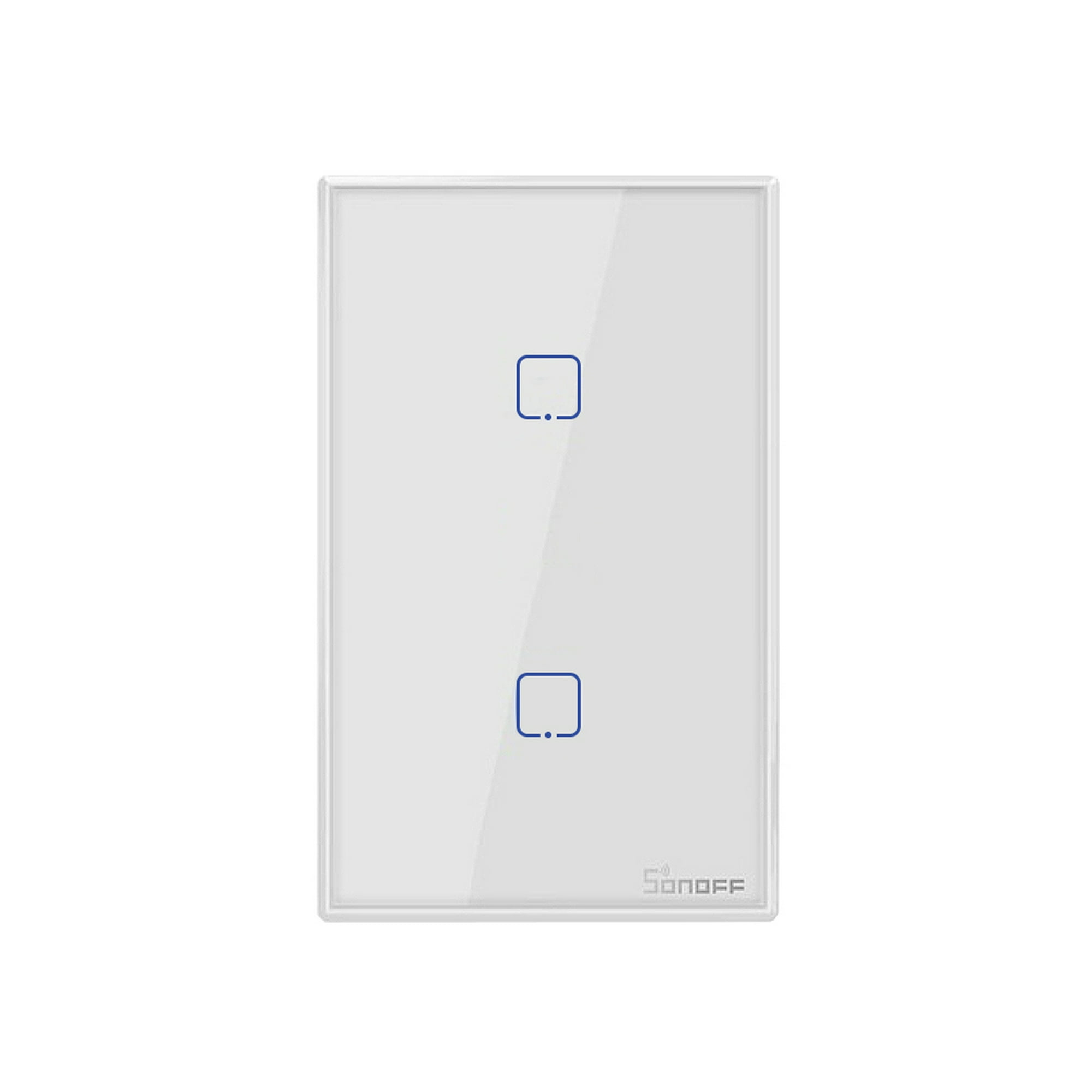 Interruptor Tactil de pared inteligente Wifi Sonoff T0US Tipo Sencillo