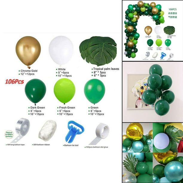 12 globos del número 4, decoraciones de cumpleaños del número 4 para niñas,  mujeres, hombres, accesorios para fotos, decoraciones de fiesta de