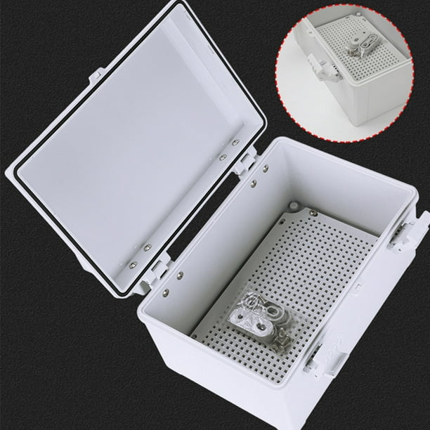 Caja de conexiones ABS Caja de conexión eléctrica al aire libre Caja de  alimentación 100x150x70