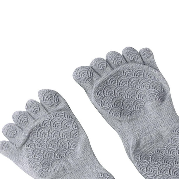 8 pares de calcetines para mujer, calcetines de media punta para dedo del  pie, calcetines de algodón sin costuras