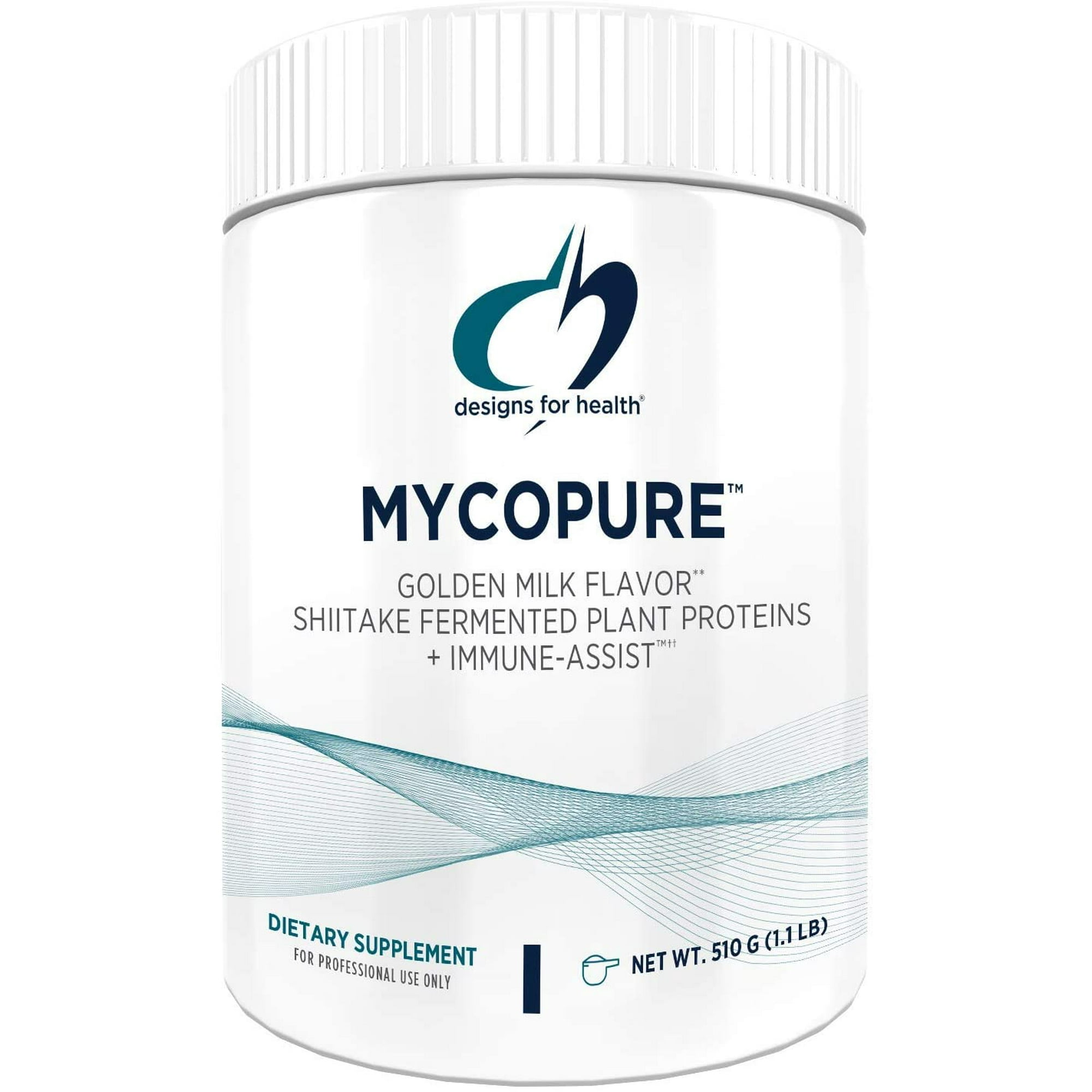 Suplemento MycoPure Designs for Health Proteína de Hongos Apoyo