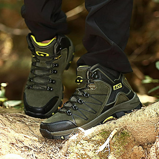 Botas de senderismo impermeables medias mujer para hombre ejercicio al Trekking Zapatillas para caminar 35 Salvador Zapatos de senderismo para hombre | Walmart en línea