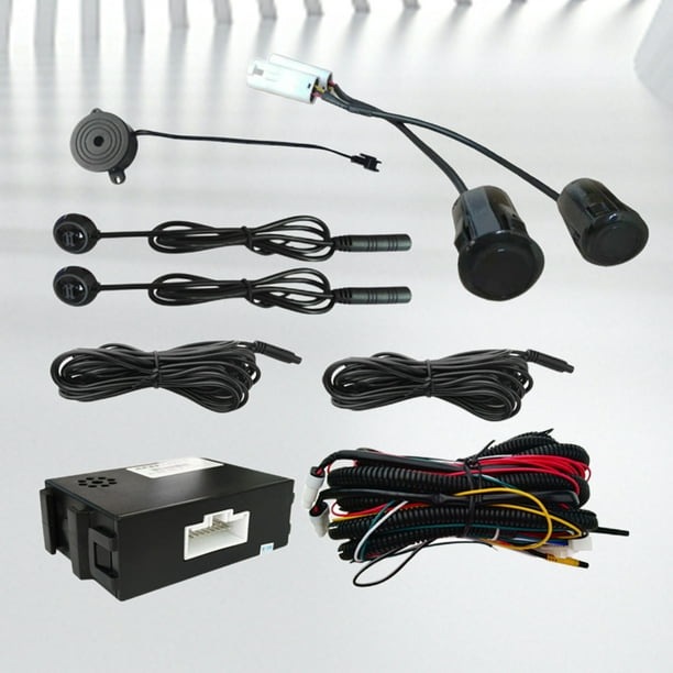  BANGWEIER - Sensor de aparcamiento multifuncional para coche  con sensores ultrasónicos y pantalla LED : Electrónica