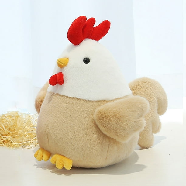 Pollo relleno Peluche Gallo lindo Animal Pollo peluche Peluche Peluche  Regalo de pollito para la mayoría de las personas (estilo lindo)