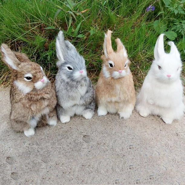 Comprar Conejo de imitación de piel de peluche realista, Animal