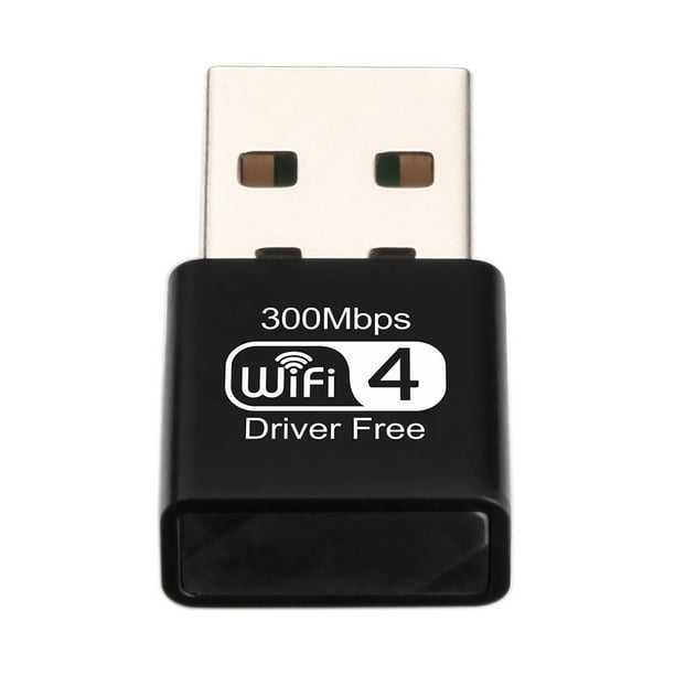 flojo Elegancia Emulación Adaptador WiFi USB compatible con dispositivo 802.11b/g/n Tarjeta de red  inalámbrica USB FLhrweasw El nuevo | Walmart en línea