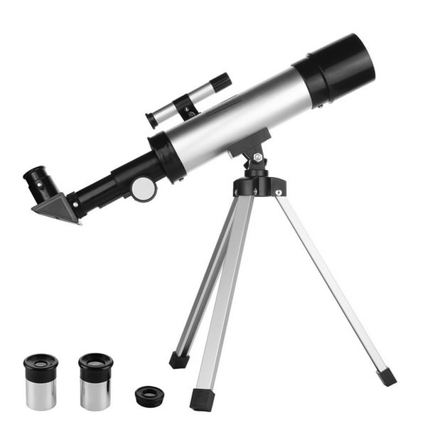 Telescopio astronómico de 4.488 in, telescopio refractor para niños,  telescopio adecuado para niños, telescopios para adultos astronomía,  estudiantes